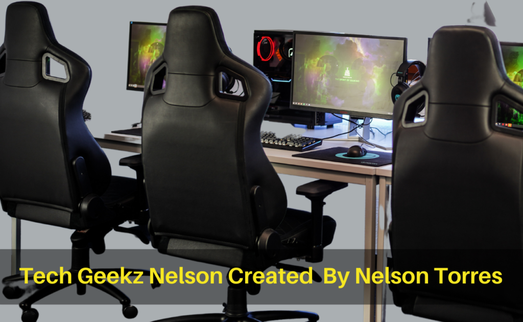 Tech Geek Nelson Created By Nelson Torres