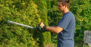 Ryobi 40V hedge trimmer